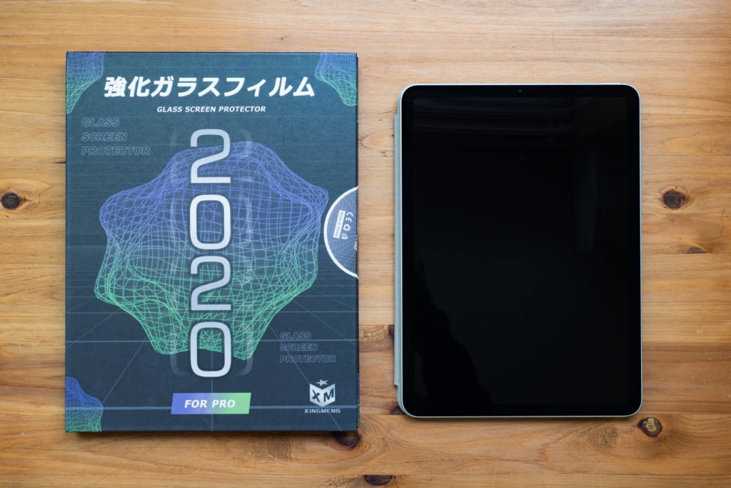 iPad Air4用強化ガラスフィルム