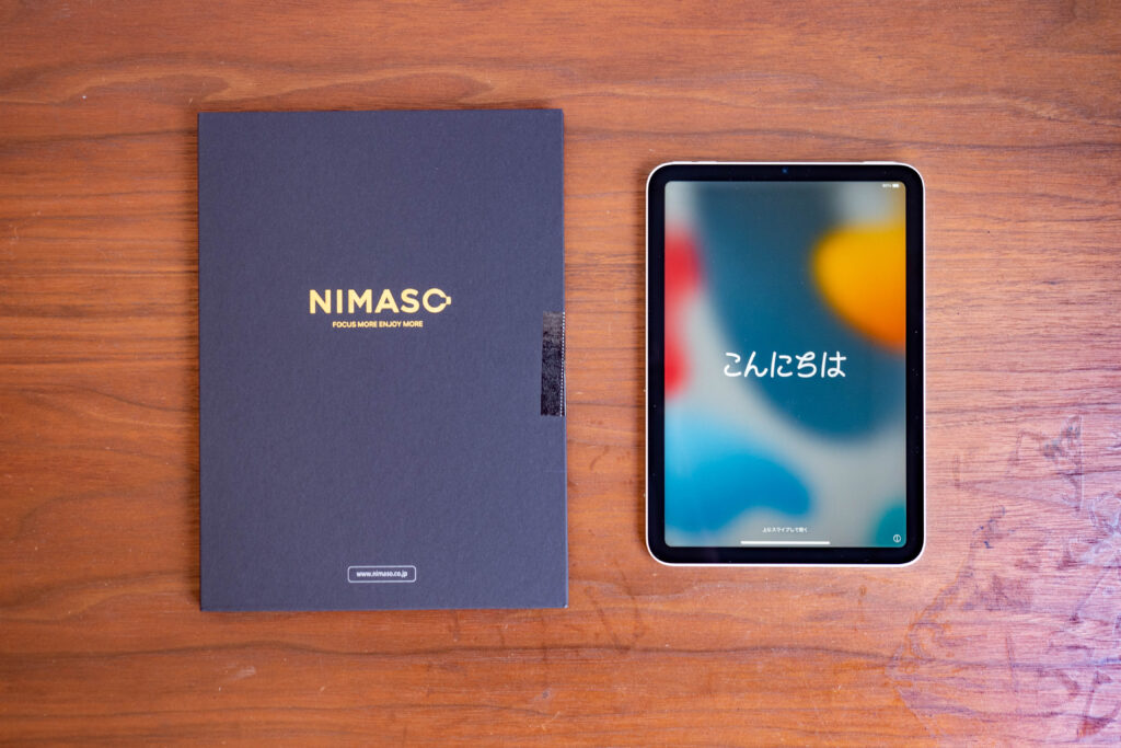 iPadmini6、NIMASOのガラスフィルム