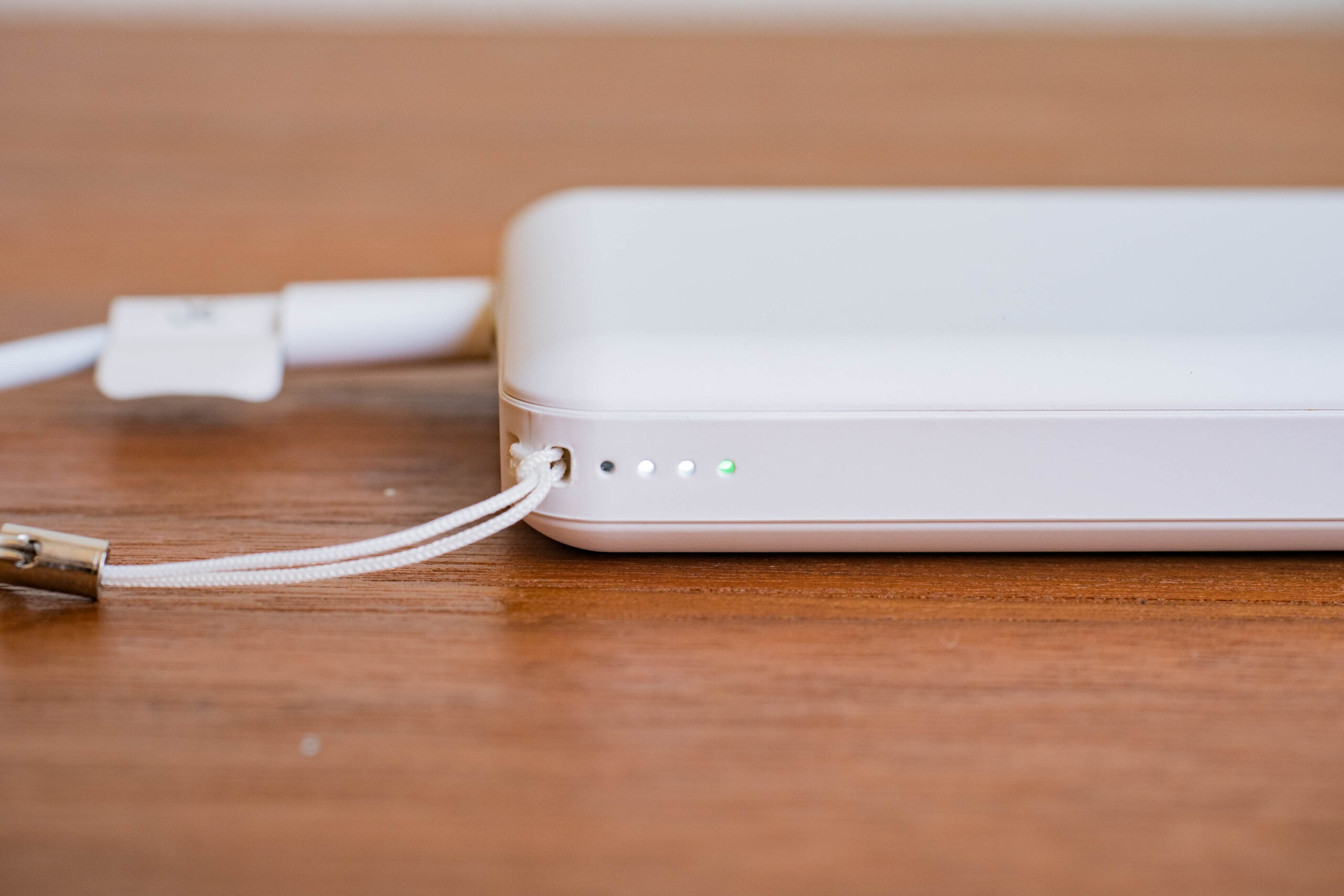 smartcoby8000の電池残量LED表示